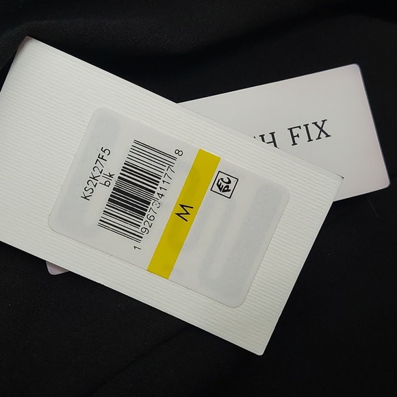 Kensie Open Front Casual Black Blazer Sz Medium - Picture 5 of 5